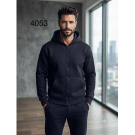 Фотография Кардиган мужской 4053 black р.S-2XL "Moranny" недорого оптом от прямого поставщика