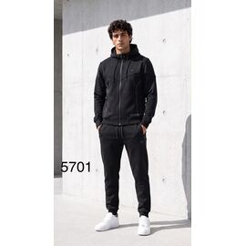 Фотография Костюм спортивный мужской 5701 black р.S-2XL "Moranny" недорого оптом от прямого поставщика