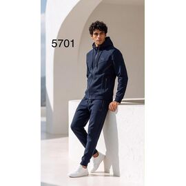 Фотография Костюм спортивный мужской 5701 navy р.S-2XL "Moranny" недорого оптом от прямого поставщика