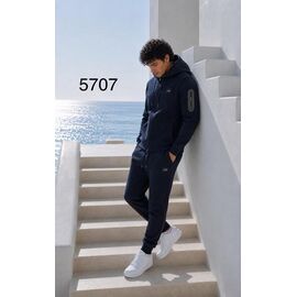 Фотография Костюм спортивный мужской 5707 navy р.S-2XL "Moranny" недорого оптом от прямого поставщика