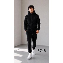 Фотография Костюм спортивный мужской 5746 black р.S-2XL "Moranny" недорого оптом от прямого поставщика