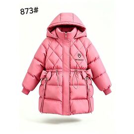 Фотография Курка детская зимняя на девочку 873 coral р.8-12 "Flong" недорого оптом от прямого поставщика