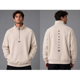Фотография Свитер мужской 88715 beige р.L-3XL "Zalov" недорого оптом от прямого поставщика