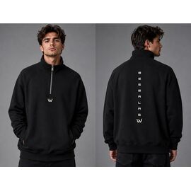 Фотография Свитер мужской 88715 black р.L-3XL "Zalov" недорого оптом от прямого поставщика