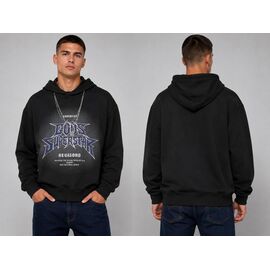 Фотография Худи мужской 9509 black р.L-2XL "Zalov" недорого оптом от прямого поставщика