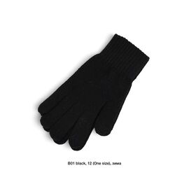 Фотография Перчатки утеплённые женские B01 black р.6.5-8.5 "Descarrilado" недорого оптом от прямого поставщика