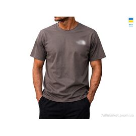 Футболка чоловіча Літо 80 графіт батал tnf (4 шт. р.сітка3XL-6XL) "Sport style" недорого оптом від прямого постачальника