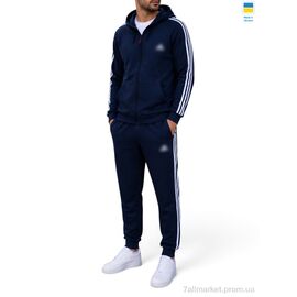 Спортивний костюм чоловічий Зима СК ads т.синій (5 шт. р.сітка46-54) "Sport style" недорого оптом від прямого постачальника
