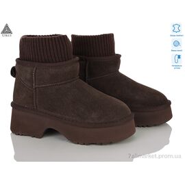 Уггі жіночі утеплені Зима UG150-3 шкіра піна (6 пар р.36-41) "STILLI Group" недорого оптом від прямого постачальника