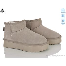 Фотография Угги женские утепленные зима UG200-4 шкіра (6 пар р.36-41) "STILLI Group" недорого оптом от прямого поставщика