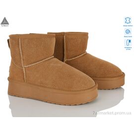 Фотография Угги женские утепленные зима UG300-2 шкіра піна (6 пар р.36-41) "STILLI Group" недорого оптом от прямого поставщика