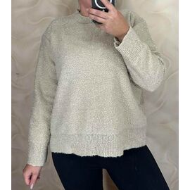 Фотография Свитер женский 24058 l.beige р.46-50 "PULSE" недорого оптом от прямого поставщика