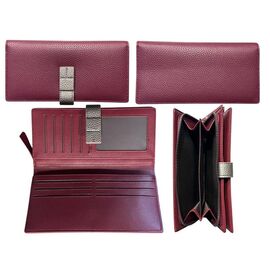 Фотография Кошелёк женский 35596A wine р.19-10-3 "Trendshop" недорого оптом от прямого поставщика