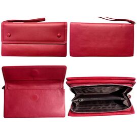 Фотография Кошелёк женский 377 red р.20-11-4 "Trendshop" недорого оптом от прямого поставщика
