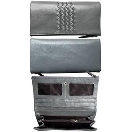 Фотография Кошелёк женский C081A grey р.19-9.5-3 "Trendshop" недорого оптом от прямого поставщика