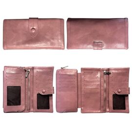 Фотография Кошелёк женский C8250-2 pink р.18.5-9.5-2.5 "Trendshop" недорого оптом от прямого поставщика