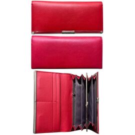 Фотография Кошелёк женский J8118 red р.18.5-9.5-3 "Trendshop" недорого оптом от прямого поставщика