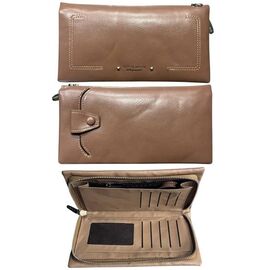 Фотография Кошелёк женский PTY202 beige р.20-11-3.5 "Trendshop" недорого оптом от прямого поставщика