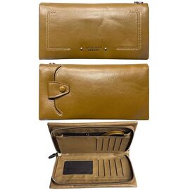 Фотография Кошелёк женский PTY202 yellow р.20-11-3.5 "Trendshop" недорого оптом от прямого поставщика