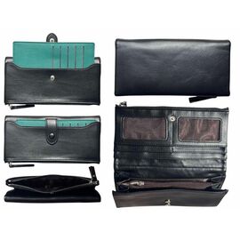 Фотография Кошелёк женский Y525A black р.19-10-4 "Trendshop" недорого оптом от прямого поставщика