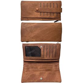 Фотография Кошелёк женский Y7771A brown р.18.5-9.5-3 "Trendshop" недорого оптом от прямого поставщика
