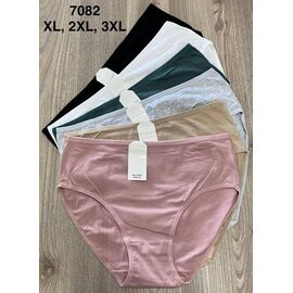 Фотография Трусы женские 7082 mix р.XL-3XL "Comfort" недорого оптом от прямого поставщика