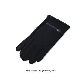 Рукавички жіночі утеплені B9-93 black р.6.5-8.5 "Descarrilado" недорого оптом від прямого постачальника