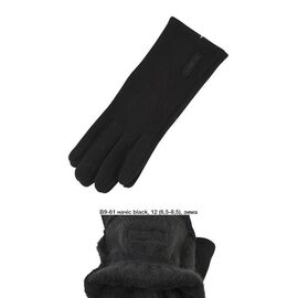 Рукавички жіночі утеплені B9-61 black р.6.5-8.5 "Descarrilado" недорого оптом від прямого постачальника