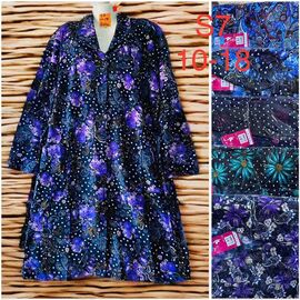 Фотография Халат женский S7 mix р.10XL-18XL "SHELLY" недорого оптом от прямого поставщика