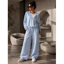 Фотография Костюм спортивный женский тёплый 5171 l.blue р.M-XL "Major" недорого оптом от прямого поставщика