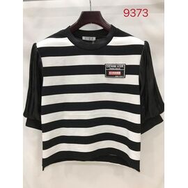 Светр жіночий 9373 black-white р.52-62 "LIDA" недорого оптом від прямого постачальника