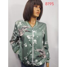 Фотография Кофта женская 8195 olive р.52-62 "LIDA" недорого оптом от прямого поставщика