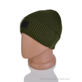 Фотография Шапка мужская Зима 9-21 khaki (5 шт. р.сетка One size) "TUZZI" недорого оптом от прямого поставщика