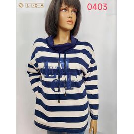Светр жіночий 0403 navy р.52-62 "LIDA" недорого оптом від прямого постачальника