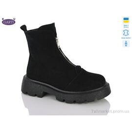 Черевики жіночі стильні Весна/осінь 307 ч.з. байка (6 пар р.36-40) "Garti" недорого оптом від прямого постачальника