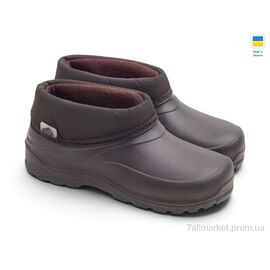 Калоші дитячі Весна/осінь 084Ch шоколадний (6 пар р.30-36) "Rai shoes" недорого оптом від прямого постачальника