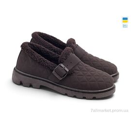 Туфлі жіночі стильні Зима TJ-104-2 шоколад (8 пар р.37-41) "Rai shoes" недорого оптом від прямого постачальника