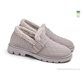 Туфлі жіночі стильні Зима TJ-104-2 бежевий (8 пар р.37-41) "Rai shoes" недорого оптом від прямого постачальника