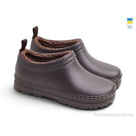 Калоші жіночі Зима D-42 Ch шоколадний (6 пар р.37-41) "Rai shoes" недорого оптом від прямого постачальника
