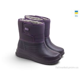 Чоботи з піни жіночі Зима D-392DF т.фіолетовий (6 пар р.37-41) "Rai shoes" недорого оптом від прямого постачальника