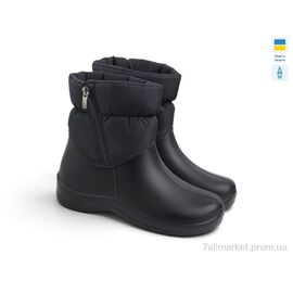 Фотография Сапоги из пены женские зима D-338-1А чорний (6 пар р.37-41) "Rai shoes" недорого оптом от прямого поставщика