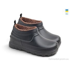 Фотография Галоши мужские зима В-118A чорний (6 пар р.42-45) "Rai shoes" недорого оптом от прямого поставщика