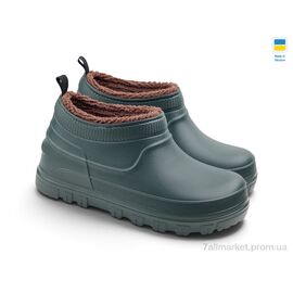 Фотография Галоши мужские зима В-118AG хакі (6 пар р.42-45) "Rai shoes" недорого оптом от прямого поставщика