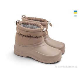 Чоботи з піни дитячі Зима 083DBg т.бежевий (6 пар р.30-36) "Rai shoes" недорого оптом від прямого постачальника