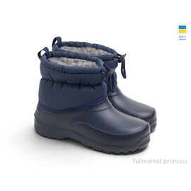 Чоботи з піни дитячі Зима 083N т.синій (6 пар р.30-36) "Rai shoes" недорого оптом від прямого постачальника