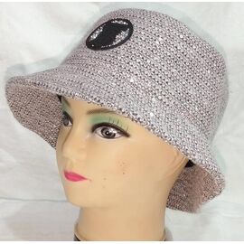 Фотография Панама женская MB68 grey р.M-L "Mabi" недорого оптом от прямого поставщика