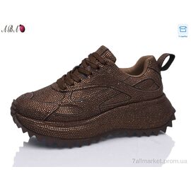 Кросівки жіночі модні Весна/осінь KB019-2 (6 пар р.36-41) "Aba" недорого оптом від прямого постачальника