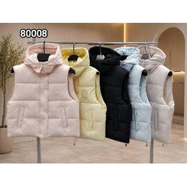 Фотография Жилетка женская 80008 l.blue р.44-50 "LOOK" недорого оптом от прямого поставщика