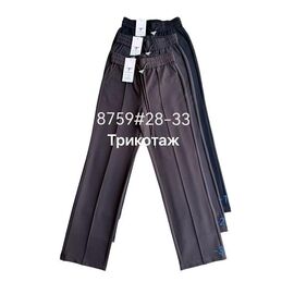 Фотография Штаны женские 8759-3 brown р.28-33 "Yafeier" недорого оптом от прямого поставщика