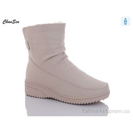 Черевики жіночі стильні Зима 37885X-7 (8 пар р.37-42) "Chunsen" недорого оптом від прямого постачальника